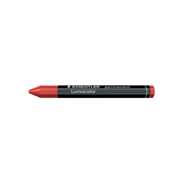 STAEDTLER Craie Lumocolor permanent omnigraph, rouge x12 STAEDTLER Craie Lumocolor permanent omnigraph, rouge x12