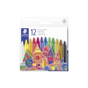 STAEDTLER Craie à la cire, étui carton de 12