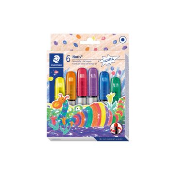 STAEDTLER Craie gel Noris "Glitter", étui carton de 6