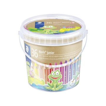 STAEDTLER Crayon de couleur Noris junior, seau de 36