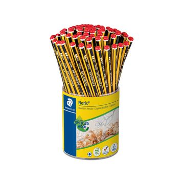 STAEDTLER Crayon de papier Noris avec gomme, pot de 72