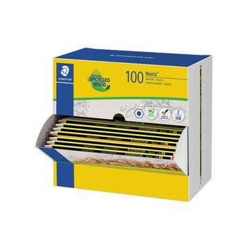 STAEDTLER Crayon, hexagonal, présentoir de 100 pièces