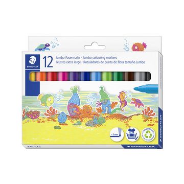 STAEDTLER Feutre Noris jumbo, étui carton de 12