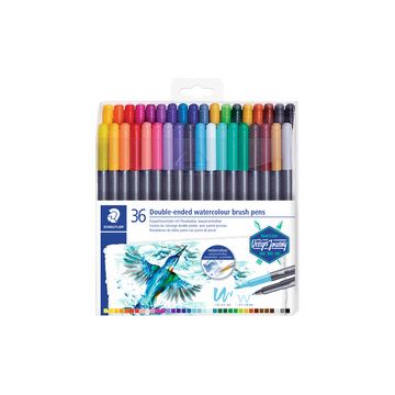 STAEDTLER Feutre double pointe Design Journey, étui de 36