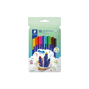 STAEDTLER Feutre triplus, étui carton de 10