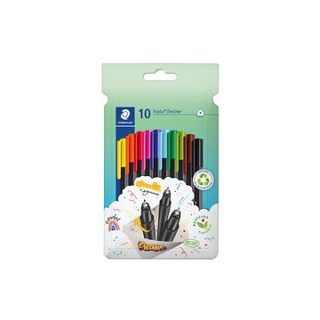 STAEDTLER Fineliner triplus, étui carton de 10