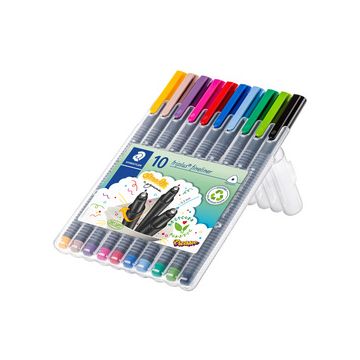 STAEDTLER Fineliner triplus, étui de 10