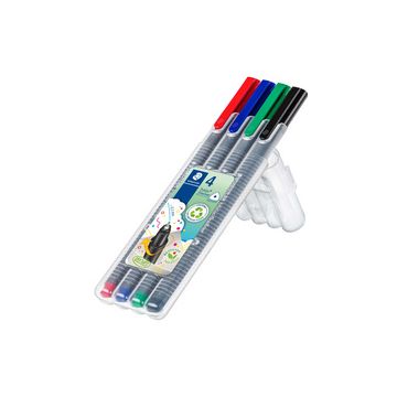 STAEDTLER Fineliner triplus, étui de 4