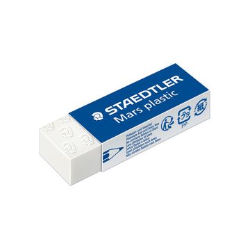 STAEDTLER Gomme plastique Mars plastic, blanc