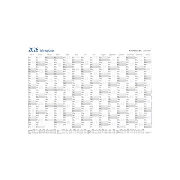 STAEDTLER Jahresplaner 2026 Lumocolor, trocken abwischbar