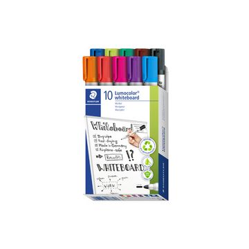 STAEDTLER Lumocolor Marqueur pour tableau blanc 351B, par 10