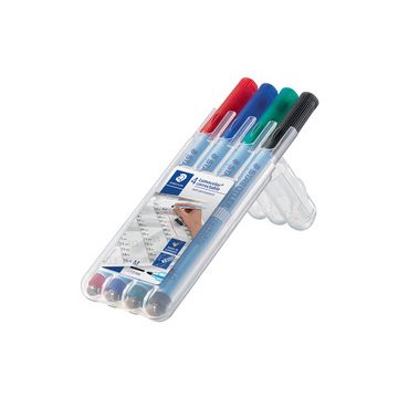 STAEDTLER Marqueur correctable 305M Lumocolor, étui de 4