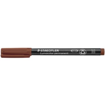 STAEDTLER Marqueur permanent 317M Lumocolor, marron