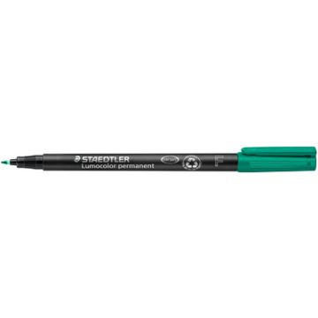 STAEDTLER Marqueur permanent 318F Lumocolor, vert