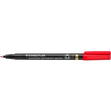 STAEDTLER Marqueur permanent 319F Lumocolor spécial, rouge STAEDTLER Marqueur permanent 319F Lumocolor spécial, rouge