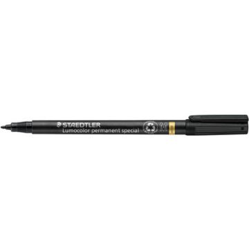 STAEDTLER Marqueur permanent 319M Lumocolor spécial, noir STAEDTLER Marqueur permanent 319M Lumocolor spécial, noir