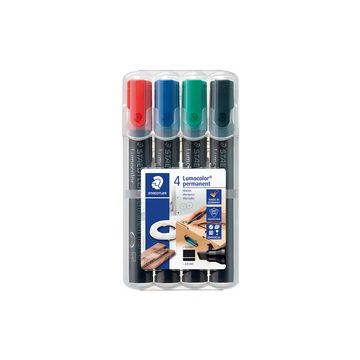 STAEDTLER Marqueur permanent 350 Lumocolor, étui de 6