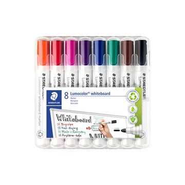 STAEDTLER Marqueur tableau blanc 351 Lumocolor, étui de 6