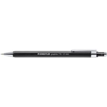 STAEDTLER Porte-mines graphite 778, 0,5 mm, noir