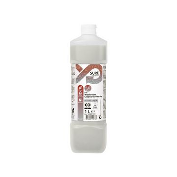 SURE Nettoyant sanitaire "Washroom Cleaner & Descaler", 1 L