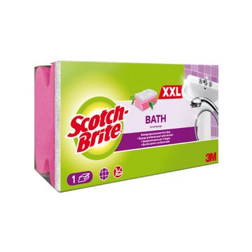 Scotch-Brite Eponge de nettoyage Soft, rose clair/blanc