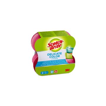 Scotch-Brite Eponge universelle Delicate Color Comfort, rose