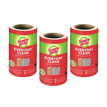 Scotch-Brite Rouleau pour brosse Everyday Clean, pack de 3