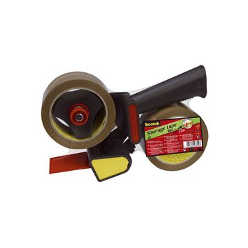 Scotch Dévidoir 309R2D pour ruban adhésif d'emballage, noir