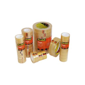 Scotch Ruban adhésif 508, 19 mm x 33 m, transparent