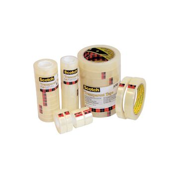 Scotch Ruban adhésif 550, 19 mm x 33 m, transparent