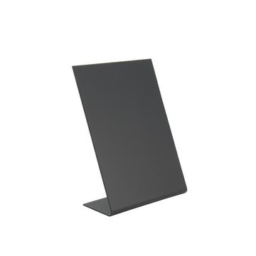 Securit Ardoise de table L-SHAPE, A6, noir