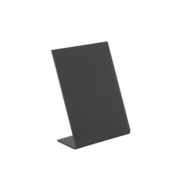 Securit Ardoise de table L-SHAPE, A7, noir