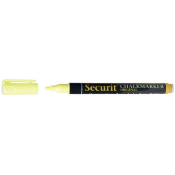 Securit Feutre-craie ORIGINAL SMALL, jaune