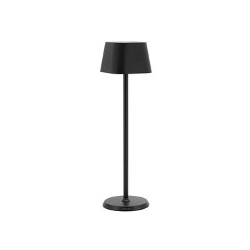 Securit Lampe de table LED rechargeable GEORGINA, noir