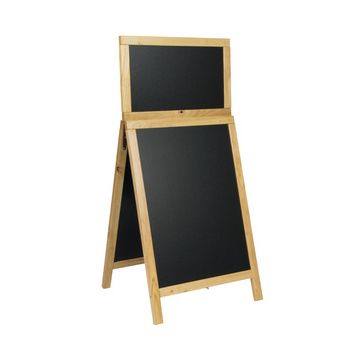 Securit Panneau trottoir DELUXE Top Board, couleur hêtre