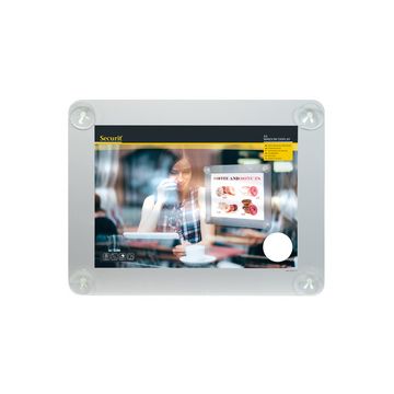 Securit Porte-affiches, A4, gris