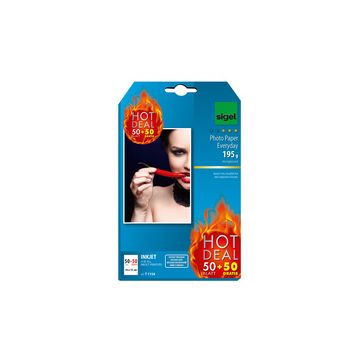 Sigel Papier photo pour jet d'encre Everyday "HOT DEAL",