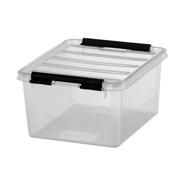 SmartStore Boîte de rangement CLASSIC 2 L, clips: noir
