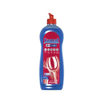 Somat Liquide de rinçage 5 en 1 pour lave-vaisselle, 750 ml