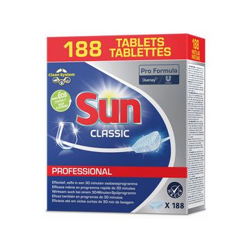 Sun Tablettes lave-vaisselle Professional Classic,188 pièces