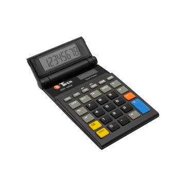 TWEN Calculatrice de poche 820 solaire, noir