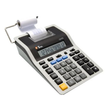 TWEN Calculatrice imprimante 120 PD, gris / noir TWEN Calculatrice imprimante 120 PD, gris / noir