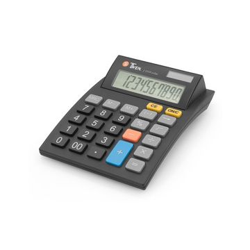 TWEN calculatrice de bureau J-1010 solar,