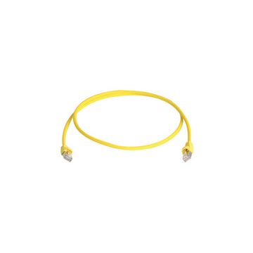 Telegärtner Câble patch, Cat.6A (profond), S/FTP,10 m, jaune