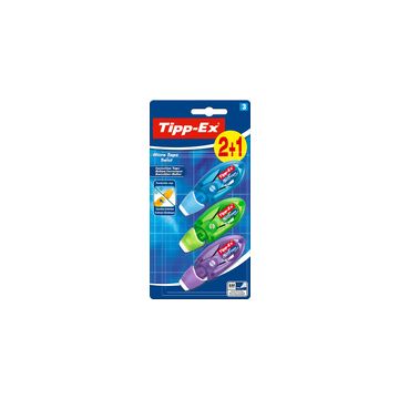 Tipp-Ex Roller correcteur "Micro Tape Twist", assorti