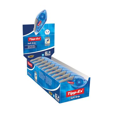 Tipp-Ex Roller correcteur Soft Grip, 4,2 mm x 10 m x10