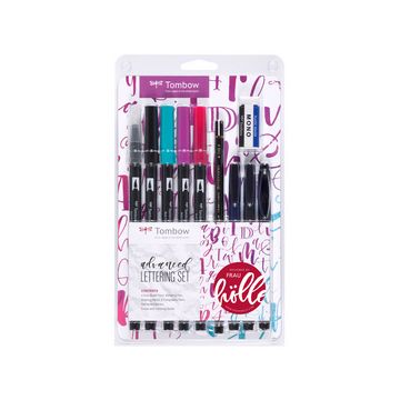 Tombow Kit de calligraphie "advanced", kit de 10
