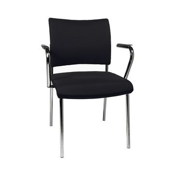 Topstar Accoudoirs modèle type "Visit", noir/chromé