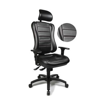 Topstar Fauteuil de bureau "Head Point RS", noir / noir