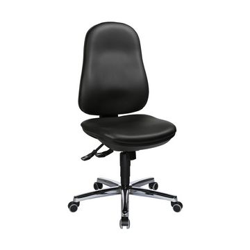 Topstar Fauteuil de bureau "Support SY", similicuir, noir